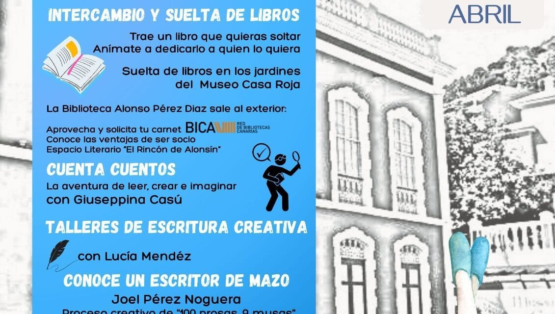 DÍA DEL LIBRO EN LA CASA ROJA, VILLA DE MAZO