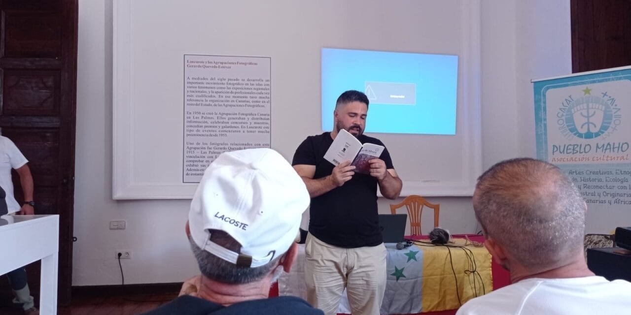 PRESENTACIÓN DE LUZ DE ABORA EN EL MUSEO DEL TIMPLE, TEGUISE, LANZAROTE.